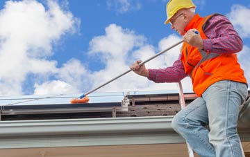 Curland Common soft wash roof cleaning